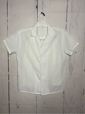 SHEIN White Shirt with Label Detail